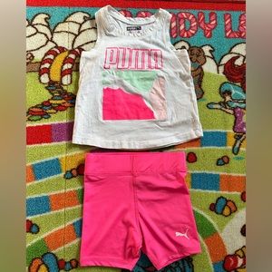 Baby girls 👧 Puma set. 🩷